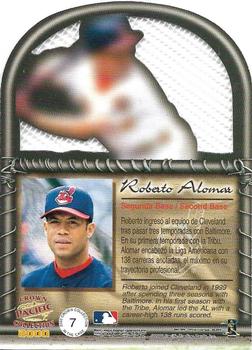 2000 Pacific Crown Collection - In the Cage #7 Roberto Alomar  Back