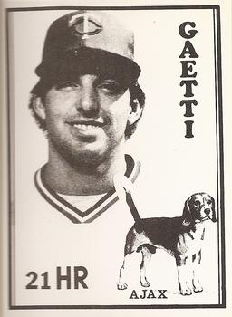 1984 Ajax Dog Food (unlicensed) #NNO Gary Gaetti Front