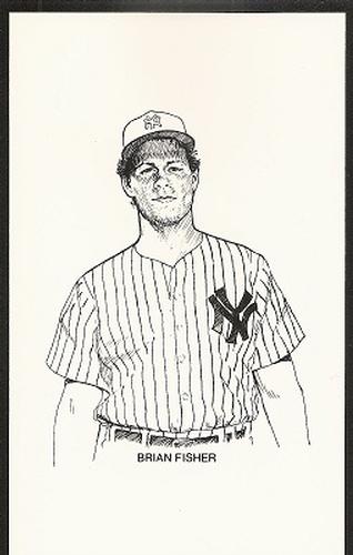 1986 Big Apple Super Rookies (Unlicensed) #NNO Brian Fisher Front