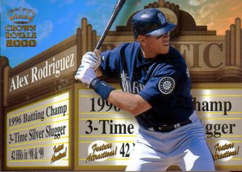 2000 Pacific Crown Royale - Feature Attractions #24 Alex Rodriguez  Front