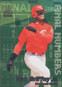 2000 Pacific Crown Royale - Final Numbers #8 Ken Griffey Jr.  Front