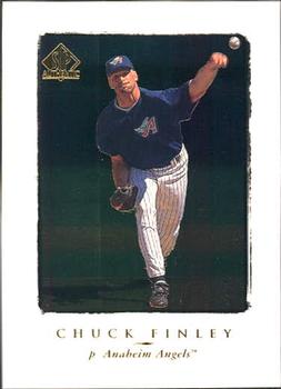 1998 SP Authentic #31 Chuck Finley Front