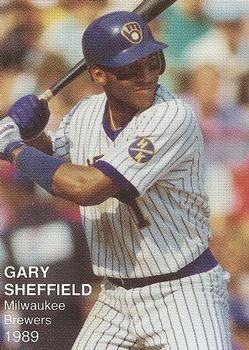 1989 Big Apple Sportscards Superstar Photos (unlicensed) #6 Gary Sheffield Front