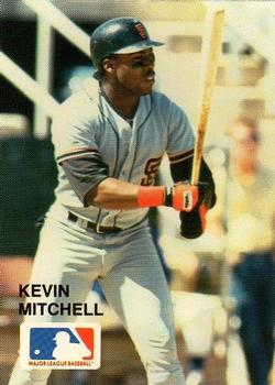 1989 Action Superstars MLB Logo Test (unlicensed) #NNO Kevin Mitchell Front