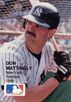 1989 Action Superstars MLB Logo Test (unlicensed) #10 Don Mattingly Front