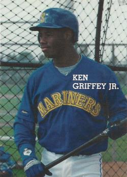 1989 Pacific Cards & Comics Baseball's Best Three (unlicensed) #NNO Ken Griffey Jr. Front