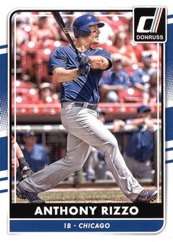 2016 Donruss #87 Anthony Rizzo Front