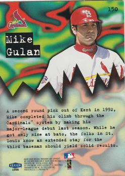 1998 Sports Illustrated #150 Mike Gulan Back