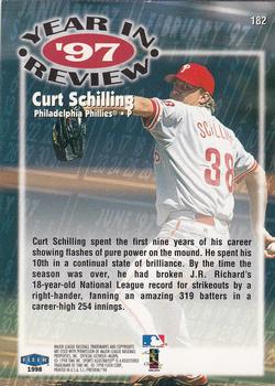 1998 Sports Illustrated #182 Curt Schilling Back