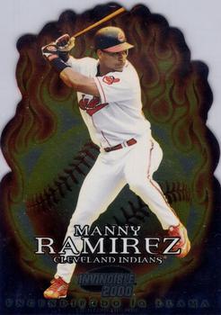 2000 Pacific Invincible - Lighting the Fire #8 Manny Ramirez  Front