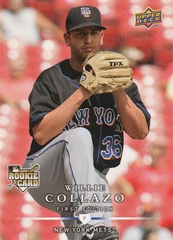 2008 Upper Deck First Edition - Factory Set #262 Willie Collazo Front