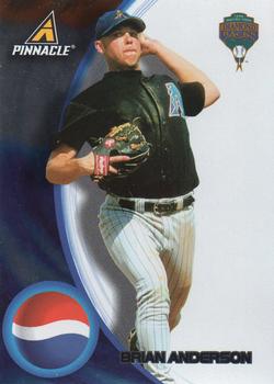 1998 Pinnacle Pepsi Arizona Diamondbacks #10 Brian Anderson Front