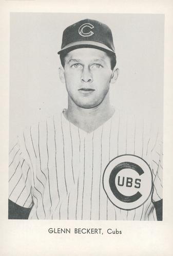 1966 Sports Service Chicago Cubs Set A #NNO Glenn Beckert Front