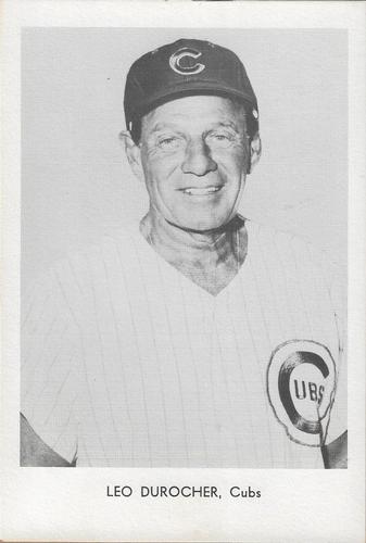 1966 Sports Service Chicago Cubs Set B #NNO Leo Durocher Front