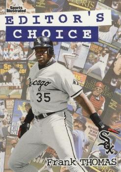 1998 Sports Illustrated - Editor's Choice #3 EC Frank Thomas Front