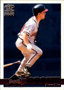 2000 Pacific Paramount - Ruby #18 Bret Boone Front