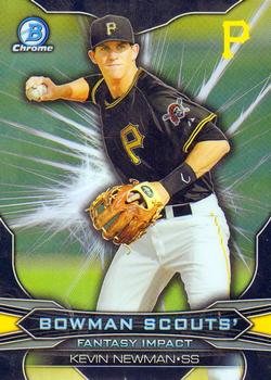 2015 Bowman Draft - Bowman Scouts' Fantasy Impacts #BSI-KN Kevin Newman Front