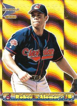 2000 Pacific Prism - Holographic Gold #41 Roberto Alomar  Front