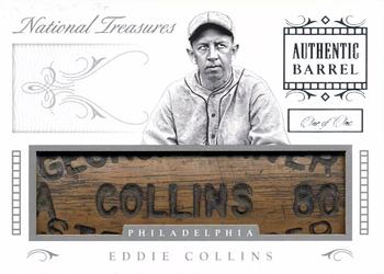 2015 Panini National Treasures - Bat Barrel #1 Eddie Collins Front