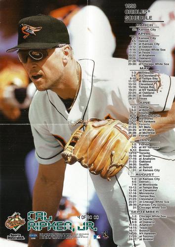 1998 Sports Illustrated - Opening Day Mini-Posters #4 OD Cal Ripken, Jr. Front