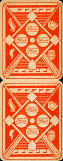1951 Topps Red Backs - Topps Red Backs Panels #26-1 Luke Easter / Yogi Berra Back