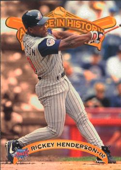 1998 Sports Illustrated Then and Now #37 Rickey Henderson Front