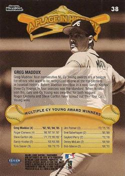 1998 Sports Illustrated Then and Now #38 Greg Maddux Back