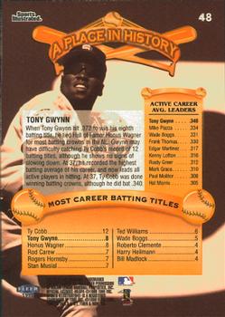 1998 Sports Illustrated Then and Now #48 Tony Gwynn Back