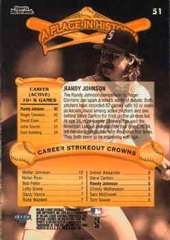 1998 Sports Illustrated Then and Now #51 Randy Johnson Back
