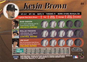 1998 Sports Illustrated Then and Now #64 Kevin Brown Back