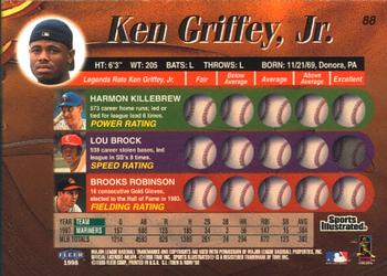 1998 Sports Illustrated Then and Now #88 Ken Griffey Jr. Back