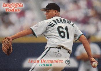 1998 Sports Illustrated Then and Now #91 Livan Hernandez Front
