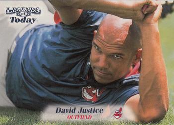 1998 Sports Illustrated Then and Now #98 David Justice Front