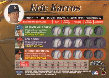 1998 Sports Illustrated Then and Now #99 Eric Karros Back