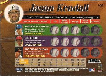 1998 Sports Illustrated Then and Now #100 Jason Kendall Back