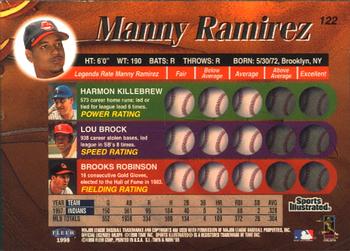 1998 Sports Illustrated Then and Now #122 Manny Ramirez Back