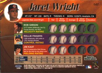 1998 Sports Illustrated Then and Now #141 Jaret Wright Back