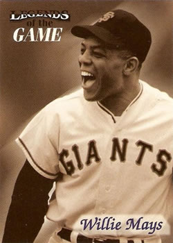 1998 Sports Illustrated Then and Now #20 Willie Mays Front