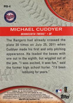 2016 Topps - Pressed Into Service #PIS-4 Michael Cuddyer Back