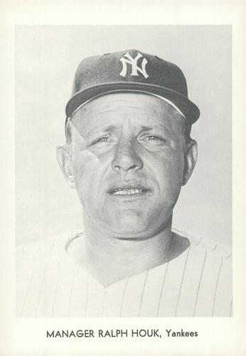 1967 Sports Service New York Yankees #NNO Ralph Houk Front