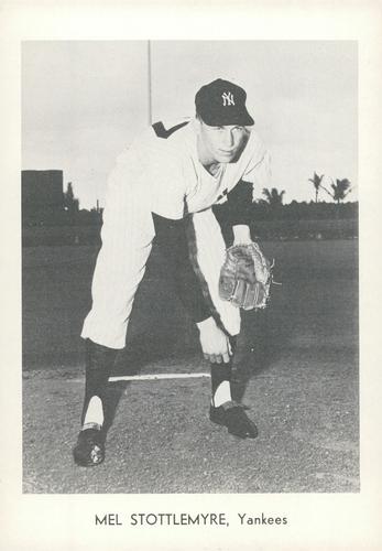 1967 Sports Service New York Yankees #NNO Mel Stottlemyre Front