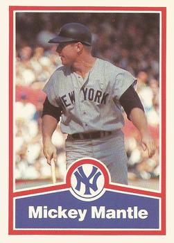 1989 CMC Mickey Mantle Baseball Card Kit #18 Mickey Mantle Front