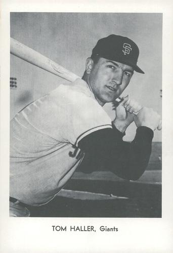1966 Sports Service San Francisco Giants Set B #NNO Tom Haller Front