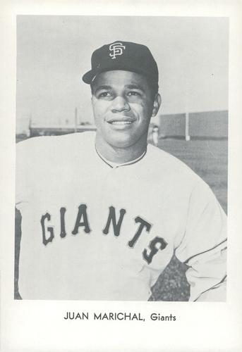 1966 Sports Service San Francisco Giants Set B #NNO Juan Marichal Front