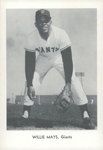 1966 Sports Service San Francisco Giants Set B #NNO Willie Mays Front