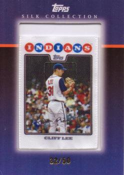 2008 Topps Updates & Highlights - Silk Collection #SC105 Cliff Lee Front