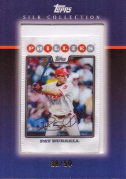 2008 Topps Updates & Highlights - Silk Collection #SC134 Pat Burrell Front