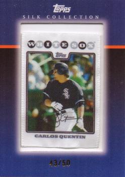 2008 Topps Updates & Highlights - Silk Collection #SC198 Carlos Quentin Front