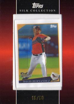 2009 Topps Updates & Highlights - Silk Collection #S203 David Hernandez Front