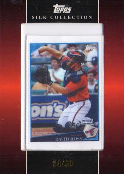 2009 Topps Updates & Highlights - Silk Collection #S226 David Ross Front